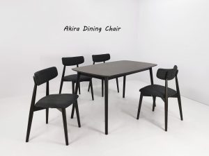 Akira 4-Seater Solid Wood Dining Set 1350