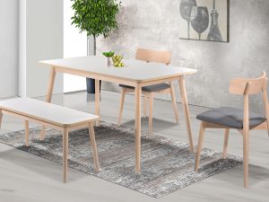 Tom Chair, Sunday Table & Sunday Bench Set