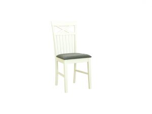 Skipper Upholstered Cushion Solid Wood Dining Chair