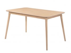 Dinsor Solid Wood Dining Table - White Oil Finish