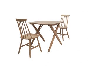 Norn Compact 2-Seater Dining Set with Larson Table 900