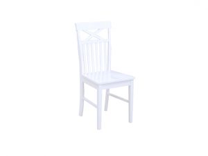 Skipper Wooden Seat Solid Wood Dining Chair