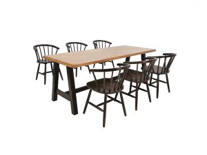 Herman Solid Wood Dining Set